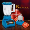 Novo Design 1.5L PS ou PC Jar 3 Velocidades alta qualidade misturador elétrico Blender